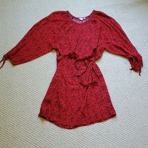 Gap mini belted dress